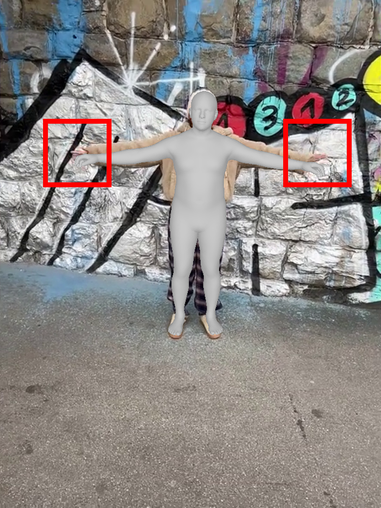 Qualitative pose comparison GVHMR 3