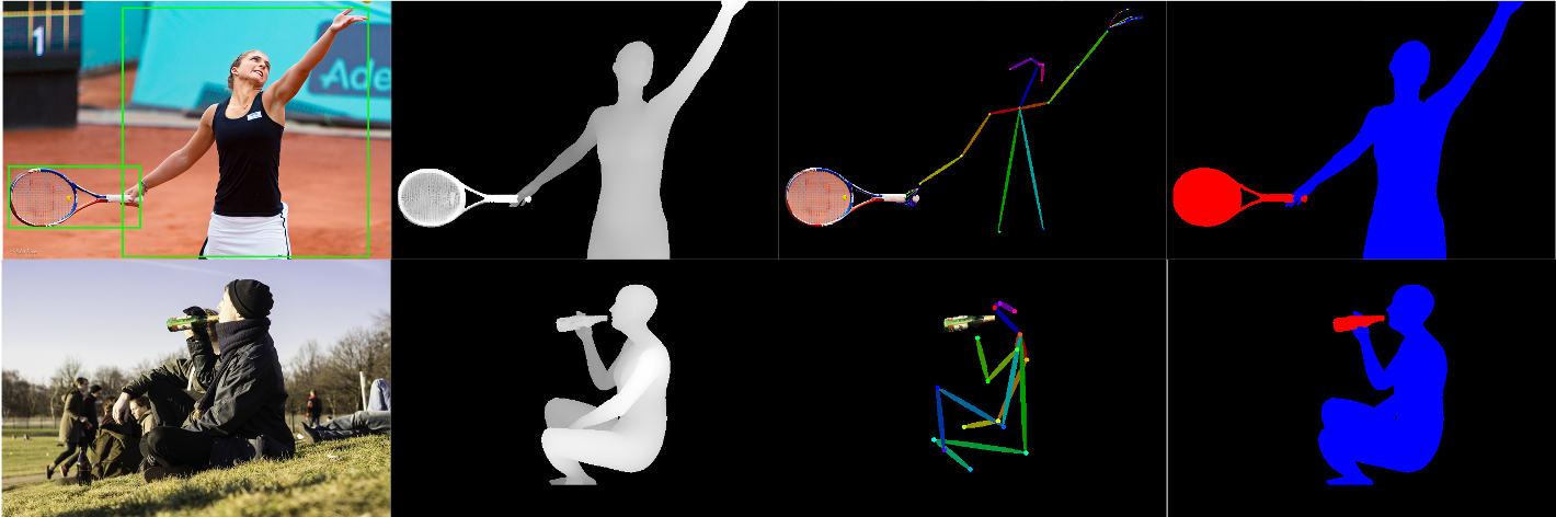 Interpolation end reference image.